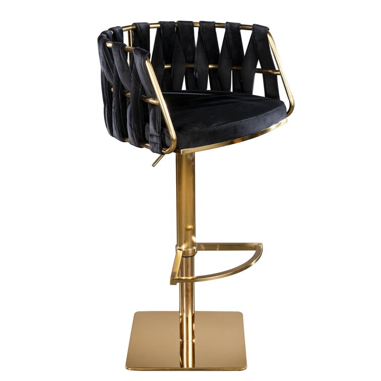 Gold bar deals stools swivel